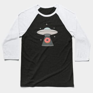 Kawaii UFO Donut Abduction T-Shirt Baseball T-Shirt